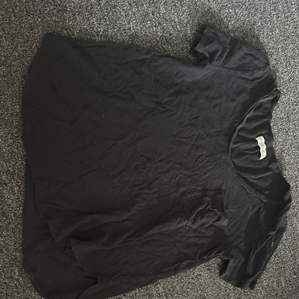 Abercrombie & Fitch Black Short Sleeve Tee